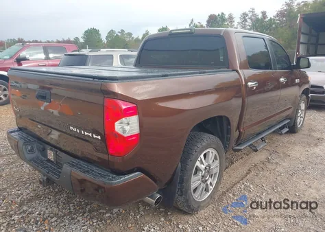 2017 Toyota Tundra Platinum 5.7L V8 from USA, damaged, VIN 5TFAW5F17HX637048